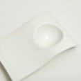 thumbnail image 2 of 1 Pack Ceramic Egg Cup, Porcelain Egg Cup for Soft Boiled Egg, Egg Holder Set for Breakfast, Kitchen, 13.5*8*3.5cm White Dare, 2 of 5