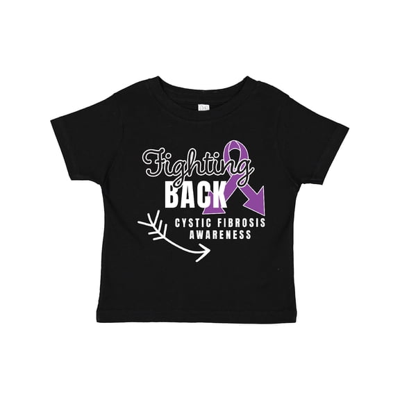 Inktastic Cystic Fibrosis Awareness Fighting Back with Arrow Boys or Girls Toddler T-Shirt