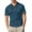 Blue, variant on Mens T-shirts Men's Summer Mesh Ice Silk Solid Color Shirt Top Mens Loose Tops Casual 6 Men Summer Shirts Casual Men Sweater Top Bandage Long Sleeve Tops Short Sleeved Running Short Set Black XL
