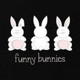 thumbnail image 2 of CafePress - Funny Bunnies Maternity T Shirt - Maternity Dark T-Shirt, 2 of 3