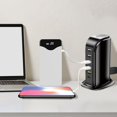 thumbnail image 2 of CUITING Multi-interface Charger Docking Station - Six USB Ports  40W Fast Charging  Smart Charger with Overvoltage and Overcurrent Protection  Suitable for Various Devices, 2 of 6