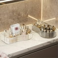 thumbnail image 6 of Cosmetic Storage Boxes Large Capacity Elegant Desktop Organizer Transparent Countertops Storage for Vanity Bathroom Living Room, 6 of 9