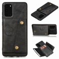 thumbnail image 1 of TG Samsung Galaxy S20 FE - Retro Case with Card Holder Black, 1 of 5