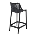 thumbnail image 2 of 37.5" Black Solid Patio Resin Counter Stool, 2 of 8