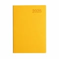 thumbnail image 1 of 2025 Diary Week to View Diary, Business Planner and Organiser Cute Notebook Writing Books for Adults Note Pad Journals for Work Schools Note Taking Business Retro Journaling Supplies, Yellow, 1 of 8