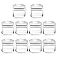 thumbnail image 1 of 10 Pcs Slide Buckles Zinc Alloy Bag Strap Adjustment Buckles for Backpack Shoulder Bag Suitcase (Silver, 24mm), 1 of 2