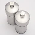 thumbnail image 3 of Chef Specialties 29910 4 Inch - 10cm FuturaBrushed Stainless Pepper Mill Salt Mill Set, 3 of 4