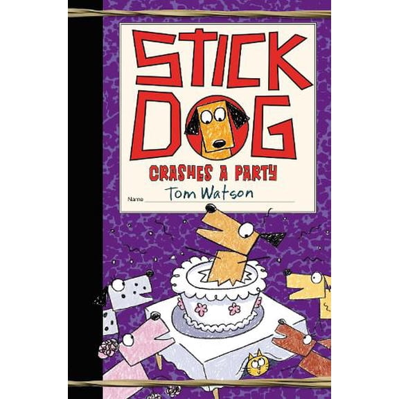 Pre-Owned Stick Dog Crashes a Party: 8 (Stick Dog, 8) Paperback