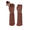 Brown, variant on Wanyifa Long Cowhide Leather Gardening Gloves, Thorn Proof Pruning Gloves for Roses and Cactus, Brown, 1 Pair, Size XL