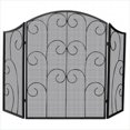 thumbnail image 1 of Uniflame S-1023 3 Fold Black Wrought Iron Mission Screen, 1 of 1