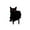 B, variant on BNNG Black Cat Halloween Decorations Plastic Yard Signs with Stakes,Halloween Decorations Outdoor, Scary Silhouette with Glow in Dark Eyes for Outdoor Yard Lawn Garden Halloween Decor