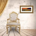 thumbnail image 3 of Atelier B Art Studio 32x14 Gold Ornate Wood Framed with Double Matting Museum Art Print Titled - Sunflower Fields, 3 of 4