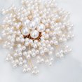 thumbnail image 3 of Pearl Floral Crystal Brooch Pin for Wedding Bridal Fashion Jewelry, 3 of 4
