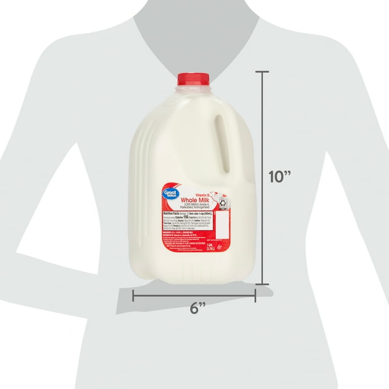 2 Litre Whole Milk Poly Bottle, Fresh Milk, Local Milk Delivery