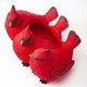 thumbnail image 3 of Macetero decorativo de resina con pájaros rojos para interiores y exteriores, maceta decorativa moderna para plantas de jardín y hogar, 3 of 5