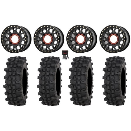 KS235 Grenade Beadlock 14 Wheels Bk 27 ACP Tires Polaris RZR XP 1000 / PRO XP / Ranger XP 900/1000 KS235 Grenade Beadlock 14 Wheels Bk 27 ACP Tires Polaris RZR XP 1000 / PRO XP / Ranger XP 900/1000