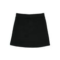 thumbnail image 3 of Wonder Nation Girls School Uniform Stretch Ponte Knit Scooter Skirt, Sizes 4-16, 3 of 3