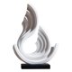 thumbnail image 3 of Escultura abstracta, estatua artística moderna, artesanía, estatuilla decorativa, adorno de mesa para oficina, sala de estar, entrada, decoración del Estilo B, 3 of 8