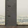 thumbnail image 4 of Mainstays Traditional Blue Diamond High Low Loop Indoor Area Rug, 4' x 5'4", 4 of 8