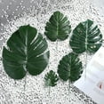 thumbnail image 4 of 10Pcs Artificial Plant Fake Monstera Leaves for Wall Living Room Party Decor, 4 of 7