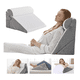 thumbnail image 2 of Almohada Cojin Antireflujo Grande Malubero GRIS/CLARO, 2 of 5
