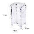 thumbnail image 2 of European Style Cotton Pads Holder Makeup Storage Box with Lid for Storing & Using Cotton Pads, 2 of 4