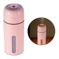 thumbnail image 3 of Humidificador de niebla fría de 250 ml, silencioso, con conexión USB y 7 colores. Rosado, 3 of 9
