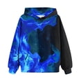 thumbnail image 6 of IWRICH Boys Printed 3D Graphic Hoodies Long Sleeve Hooded Sweatshirts Warm,Size 3-13 Years 04-Blue 130, 6 of 6