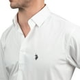 thumbnail image 4 of U.S. Polo Assn. Mens Dress Shirt Regular Fit Long Sleeve Button Down, 4 of 7