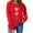 Tops-A01Brown, variant on Women's Sweaters Heart Printed Trendy Long Sleeve Drop Shoulder Knitted Sweaters Loose Casual Crew Neck Love Cute Sweatshirts Comfy Soft Valentines Outfits