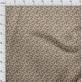 thumbnail image 4 of oneOone Viscose Chiffon Brown Fabric Floral Sewing Craft Projects Fabric Prints By Yard 42 Inch Wide, 4 of 4