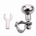 thumbnail image 1 of Heavy Duty Stainless Steel Steering Wheel Spinner for Car, Truck, Marine, and Boat Applications, 1 of 5