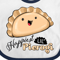 thumbnail image 4 of Inktastic Happiest Lil' Pierogi Boys or Girls Baby Bib, 4 of 4