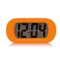 thumbnail image 1 of QualitChoice Digital LED Alarm Clock with Snooze Night Light Desktop Alarms Shockproof Silicone Shell Clocks Bell Home Travel Orange, 1 of 6