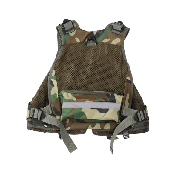Multifunction Fly Fishing Vest Fishing Accessories Trout Fishing Gears Adjustable Multi Pokcet Waistcoat Jackets for Men