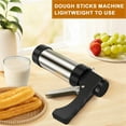 thumbnail image 5 of Churrera Churro Maker Machine Stainless Steel Churro Maker Kit with 3 Different Ti G2055, 5 of 6