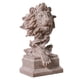 thumbnail image 4 of Estatua de cabeza de león, figura artística de león, escultura decorativa de animal, adorno de escritorio Color arenisca, 4 of 9