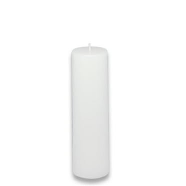 Jeco CPC-001 2 x 6 in. Citronella Pillar Candle, White