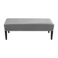 thumbnail image 2 of Velvet Silver Fox Flannel Stretch Bench Cover Dust Cover Bench Cover, 2 of 5