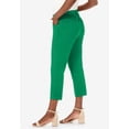 thumbnail image 4 of Jessica London Women's Plus Size Classic Cotton Denim Capri, 4 of 5