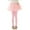 Pink, variant on Tiijoy Girls Stretch Footless Leggings with Tutu Skirt Shiny Tulle Pantskirt, Sizes 3-4