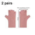 thumbnail image 2 of Guantes de medio dedo Cálido Tejido suave a prueba de viento, guantes cálidos y de medio dedo escritura flexible MFZFUKR CPB-SSW1547-2, 2 of 5
