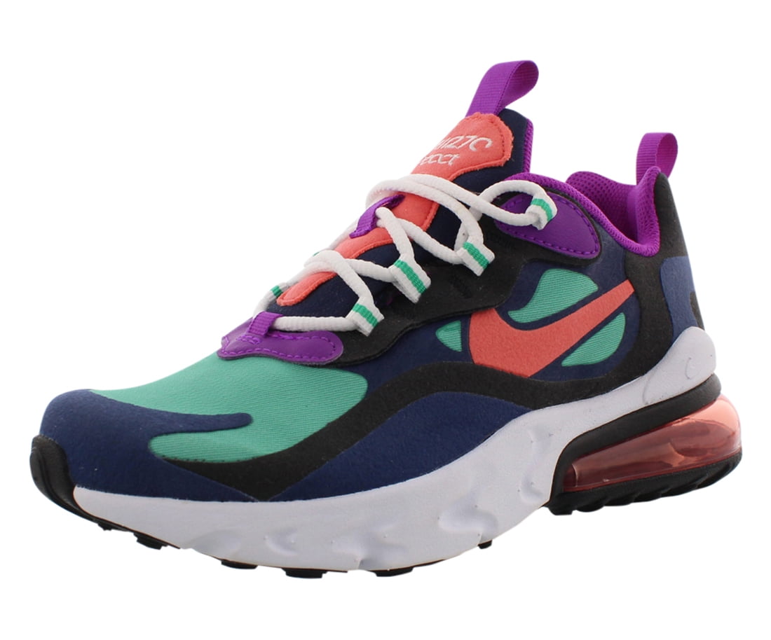 Nike Air Max 270 React Girls Shoes Size 6, Color: Void/Magic Ember/Black/Pink/Purple Walmart.com