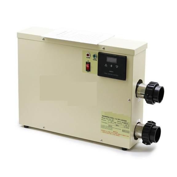 11KW Electric Digital Water Heater Thermostat Swimming Pool Heater SPA Hot Tub Bath Heating Adjustable Temperature ,Cost-Saving