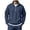 Navy, variant on Rvwovn Men Loose Fit Quarter Zip Sweatshirt, Stand Collar Long Sleeve Front Pocket for Casual Fall Wear