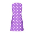 thumbnail image 5 of Ftwytp Women's Summer Casual Sleeveless Dresses V Neck Lace Tank Dress Loose Flowy Stripe Printed Sundress with Pockets Women's Printed Lace Sleeveless Pocket V-Neck Dress, 5 of 5