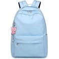 thumbnail image 1 of Mochila escolar para niñas y niños de 8 años en adelante, mochila sencilla para computadora portátil de 14 pulgadas, mochilas escolares repelentes al agua, mochila informal para viajes escol, 1 of 5