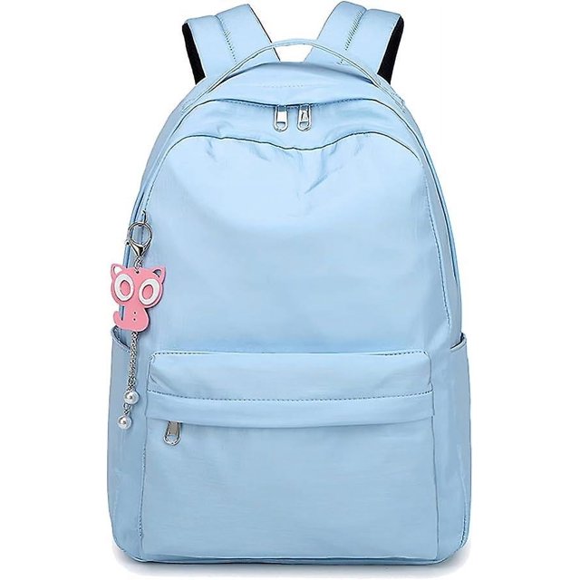 Mochila escolar para niñas y niños de 8 años en adelante, mochila sencilla para computadora portátil de 14 pulgadas, mochilas escolares repelentes al agua, mochila informal para viajes escol