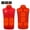 1-Red, variant on REORIAFEE Heating Vest Unisex Outdoor Warm with 9 Heating Zones Electric Heated Coat without Power Bank USB Rechargeable Washable Activity Hiking Vest Black L