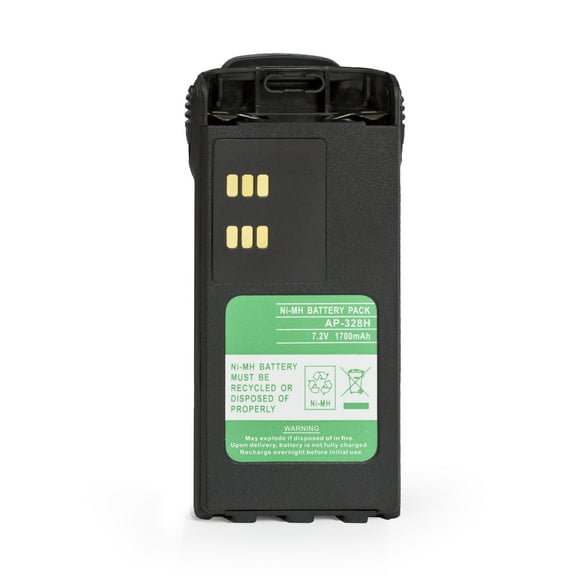 7.5v 1600mAh Ni-MH Batteries   Clips for MOTOROLA HNN9008 HNN9008A HNN9009 HNN9009A HT750 HT1250 HT1550 GP320 GP340 GP360 GP380 Radio